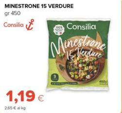 Offerta per Consilia - Minestrone 15 Verdure  a 1,19€ in Tigre