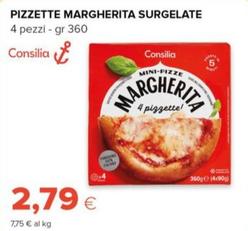 Offerta per Consilia - Pizzette Margherita Surgelate  a 2,79€ in Tigre