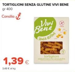Offerta per Consilia - Tortiglioni Senza Glutine Vivi Bene  a 1,39€ in Tigre