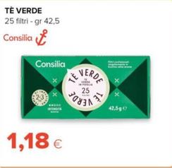 Offerta per Consilia - Te Verde  a 1,18€ in Tigre