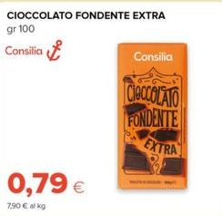 Offerta per Consilia - Cioccolato Fondente Extra  a 0,79€ in Tigre