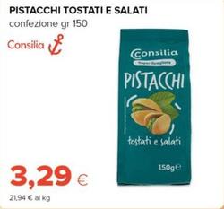 Offerta per Consilia - Pistacchi Tostati E Salati  a 3,29€ in Oasi