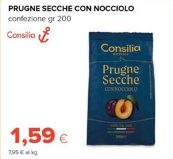 Offerta per Consilia - Prugne Secche Con Nocciolo  a 1,59€ in Oasi