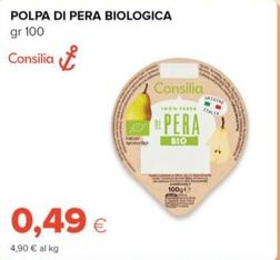 Offerta per Consilia - Polpa Di Pera Biologica  a 0,49€ in Oasi