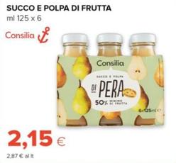 Offerta per Consilia - Succo e Polpa Di Frutta  a 2,15€ in Oasi