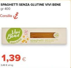 Offerta per Consilia - Spaghetti Senza Glutine Vivi Bene  a 1,39€ in Oasi
