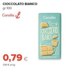 Offerta per Consilia - Cioccolato Bianco  a 0,79€ in Oasi