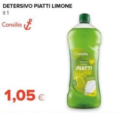 Offerta per Consilia - Detersivo Piatti Limone  a 1,05€ in Oasi