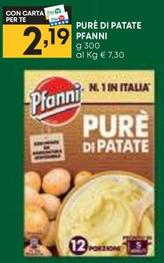 Offerta per Pfanni - Purè Di Patate a 2,19€ in Panorama