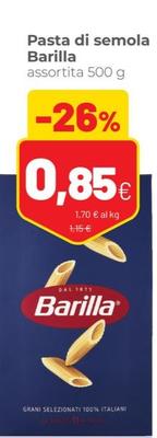 Offerta per Barilla - Pasta Di Semola a 0,85€ in Coop