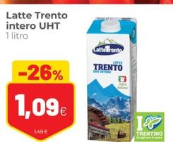 Offerta per Latte Trento - Intero UHT a 1,09€ in Coop