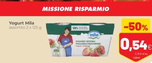 Offerta per Mila - Yogurt a 0,54€ in Coop