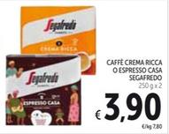 Offerta per Segafredo - Espresso Casa Caffè Crema Ricca O Espresso Casa a 3,9€ in Spazio Conad