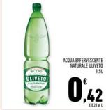 Offerta per Uliveto - Acqua Effervescente Naturale a 0,42€ in Conad
