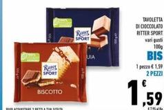 Offerta per Ritter Sport - Tavoletta Di Cioccolato  a 1,59€ in Conad Superstore