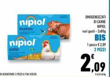 Offerta per Nipiol - Omogeneizzati Di Carne  a 2,09€ in Conad Superstore