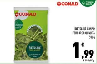 Offerta per Conad - Bietoline Percorso Qualità a 1,99€ in Margherita Conad