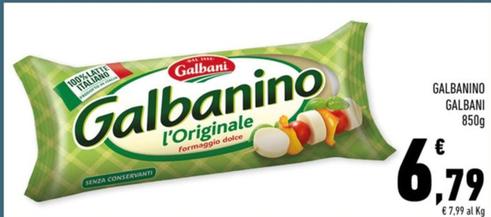 Offerta per Galbani - Galbanino a 6,79€ in Margherita Conad