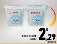 Offerta per Conad - Robiola a 2,29€ in Margherita Conad