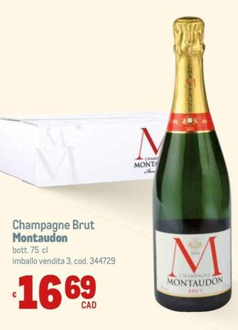Offerta per Champagne a 16,69€ in Metro