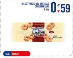 Offerta per Biscottificio Del Sassello - Canestrellini a 0,59€ in Adhoc