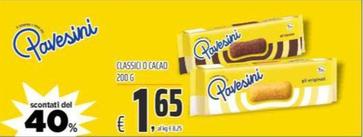 Offerta per Pavesi - Classici O Cacao a 1,65€ in Coop