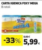Offerta per Foxy - Carta Igienica Mega  a 5,99€ in Coop