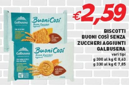 Offerta per Biscotti a 2,59€ in Coal