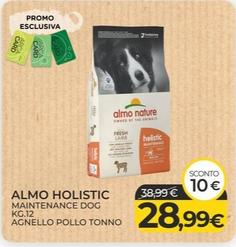 Offerta per Almo Holistic - Maint Dog Kg.12 M/L Agnello Pollo Tonno a 28,99€ in Arcaplanet