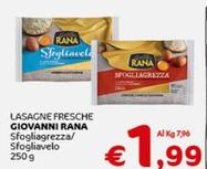 Offerta per Giovanni Rana - Lasagne Fresche  a 1,99€ in Crai