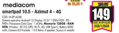 Offerta per Mediacom - Smartpad 10.5 - Azimut 4 - 4g a 149€ in Wellcome