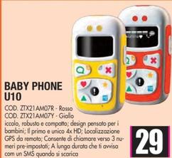 Offerta per Baby Phone U10 a 29€ in Wellcome