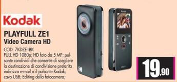 Offerta per Kodak - Playfull Ze1 Video Camera Hd a 19,9€ in Wellcome