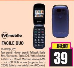 Offerta per (m) Mobile Facile Duo a 39€ in Wellcome