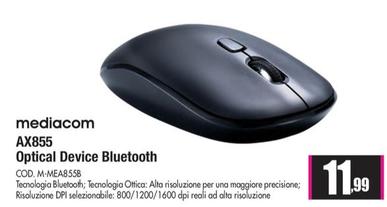 Offerta per Mediacom - Ax855 Optical Device Bluetooth a 11,99€ in Wellcome