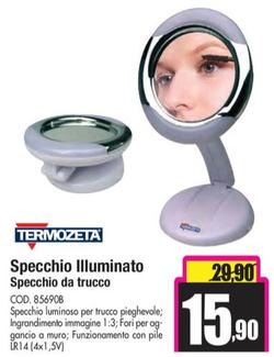 Offerta per Termozeta - Specchio Illuminato a 15,9€ in Wellcome