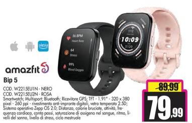 Offerta per Smartwatch a 79,99€ in Wellcome