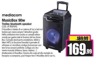 Offerta per Mediacom - Musicbox 90w Trolley Bluetooth Speaker a 169,99€ in Wellcome