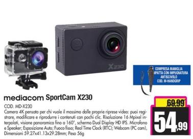 Offerta per Mediacom - Sportcam X230 a 54,99€ in Wellcome