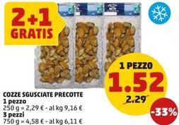 Offerta per Cozze Sgusciate Precotte a 1,52€ in PENNY
