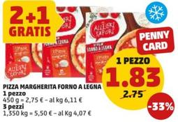Offerta per Gli Allegri Sapori - Pizza Margherita Forno A Legna a 1,83€ in PENNY
