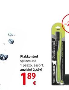 Offerta per Plakkontrol - Spazzolino a 1,89€ in dm