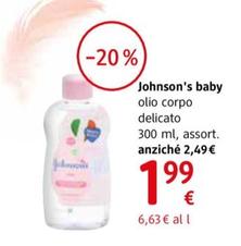 Offerta per Johnson'S Baby - Olio Corpo a 1,99€ in dm