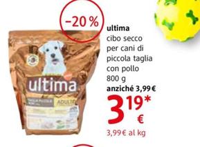 Offerta per Ultima - Cibo Secco Per Cani a 3,19€ in dm