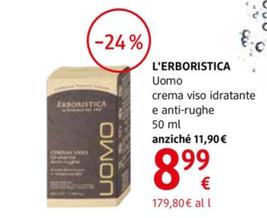 Offerta per L'Erboristica - Crema Viso Idratante a 8,99€ in dm
