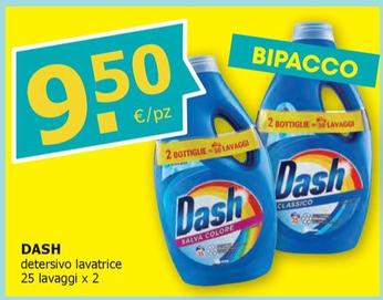 Offerta per Dash - Detersivo Lavatrice BIPACCO a 9,5€ in Tigotà