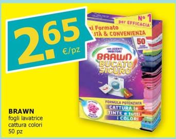 Offerta per Brawn - Fogli Lavatrice Cattura Colori  a 2,65€ in Tigotà