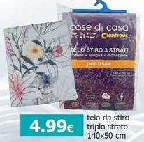 Offerta per Cianfrous - Telo Da Stiro Triplo Strato a 4,99€ in Tigotà