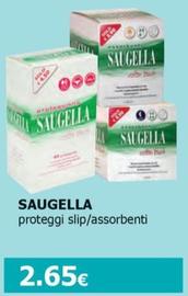Offerta per Saugella - Proteggi Slip a 2,65€ in Tigotà