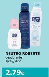 Offerta per Neutro Roberts - Deodorante Spray a 2,79€ in Tigotà